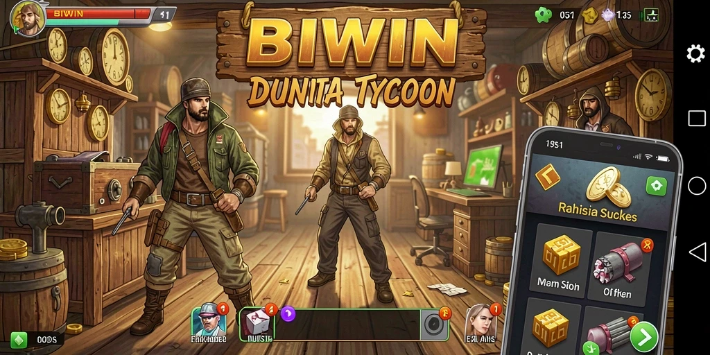 Gameplay BIWIN yang menegangkan dan penuh strategi.