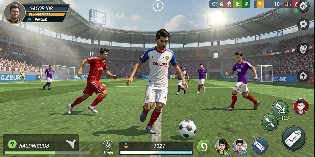 Tampilan gameplay GACOR108 yang penuh aksi dan seru.