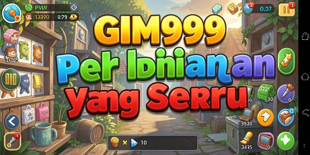 Tampilan menarik dari gameplay Idle di GIM999.