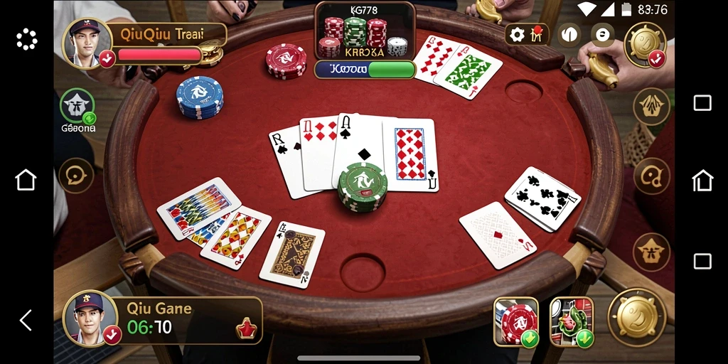 Gameplay QiuQiu yang seru dan menarik di KG778.