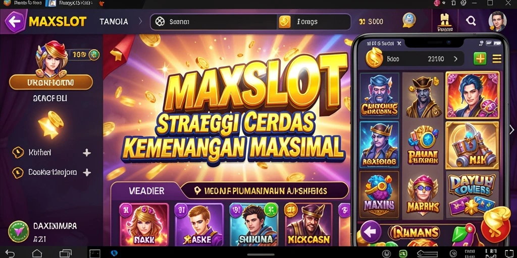 Tangkapan layar gameplay <strong>MAXSLOT</strong> menampilkan strategi dinamis dan pertarungan taktis yang mendebarkan.