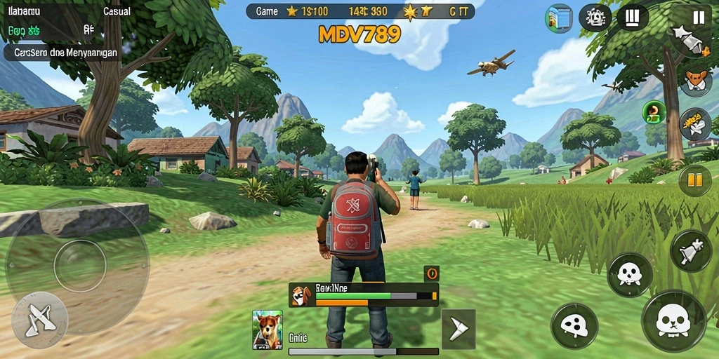 Tampilan gameplay MVP789 dengan grafik menawan dan tantangan seru.