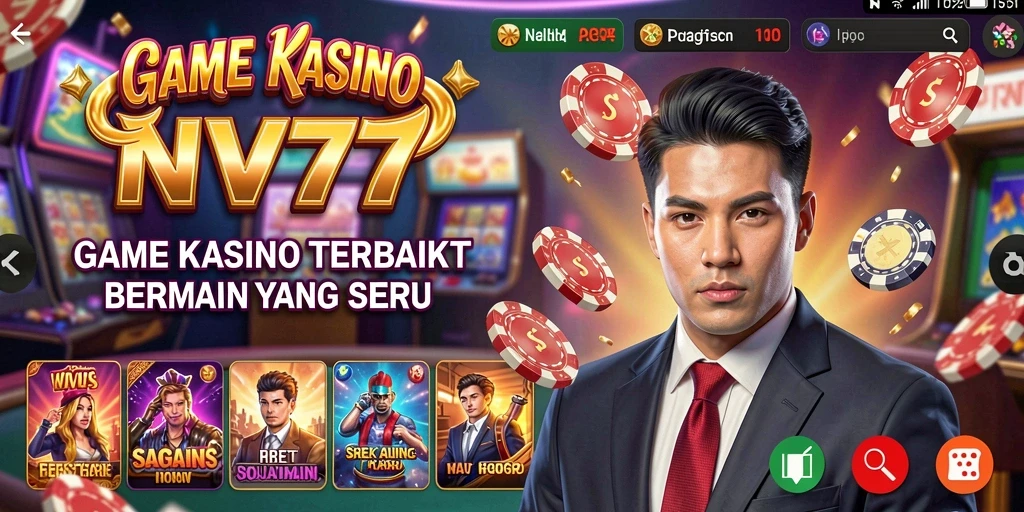 Tampilan menarik dari gameplay NV77 yang seru dan menegangkan.