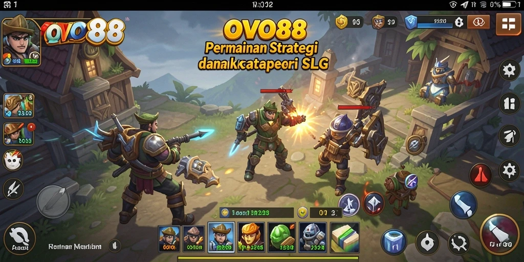 Tampilan menarik dari gameplay OVO88 yang immersive dan strategis.