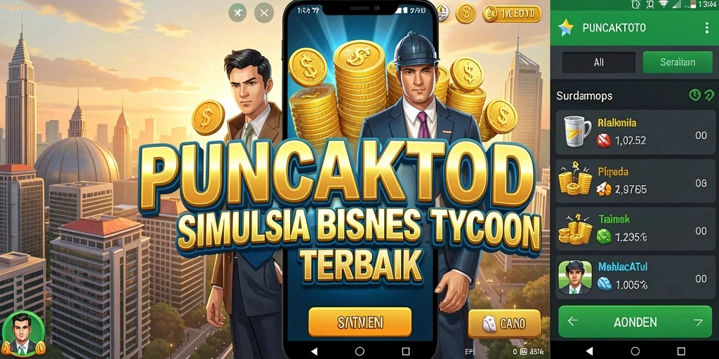 Tampilan gameplay PUNCAKTOTO dengan desain bisnis yang menawan.