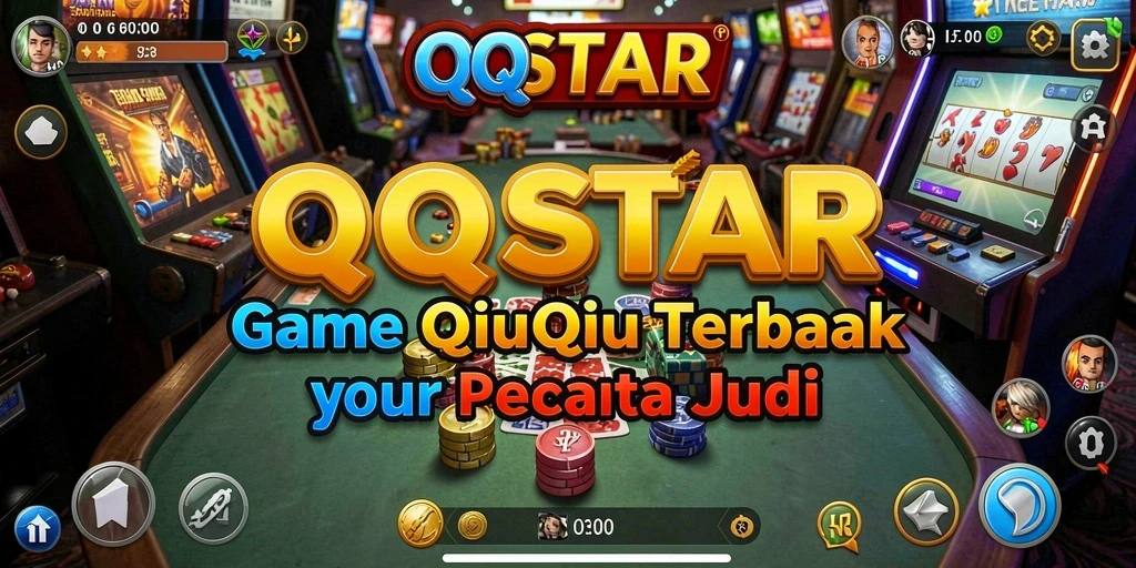 Tampilan gameplay QiuQiu yang seru dan mendebarkan.