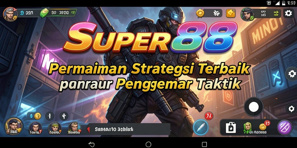 Tampilan menarik dari gameplay strategis SUPER88 yang menantang.