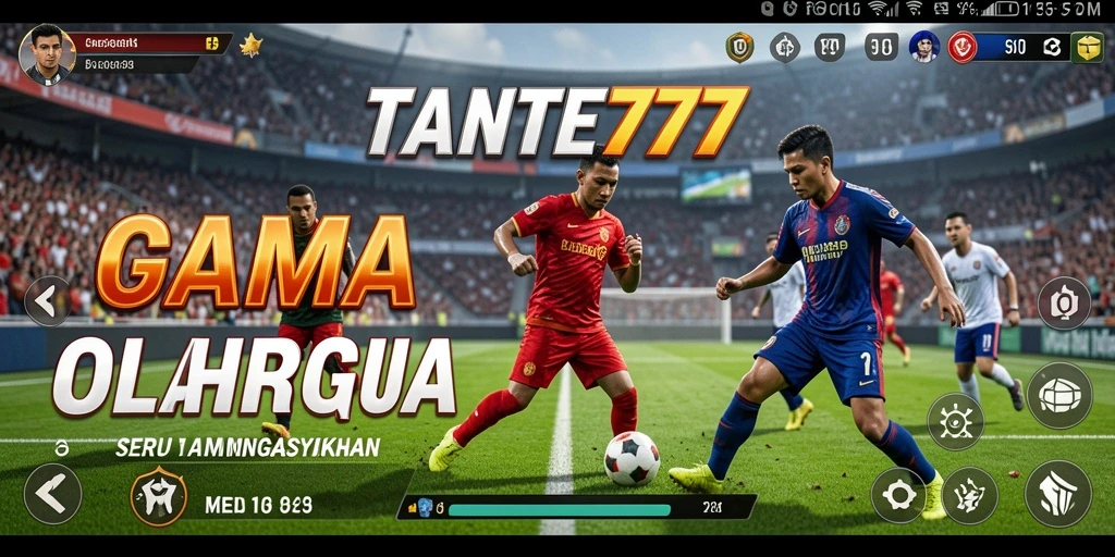 Gameplay seru dalam TANTE777 dengan berbagai cabang olahraga.