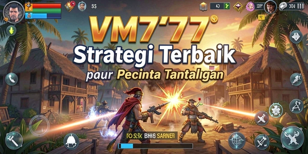 Tampilan utama screenshot VM777 menampilkan aksi permainan strategi yang intens.