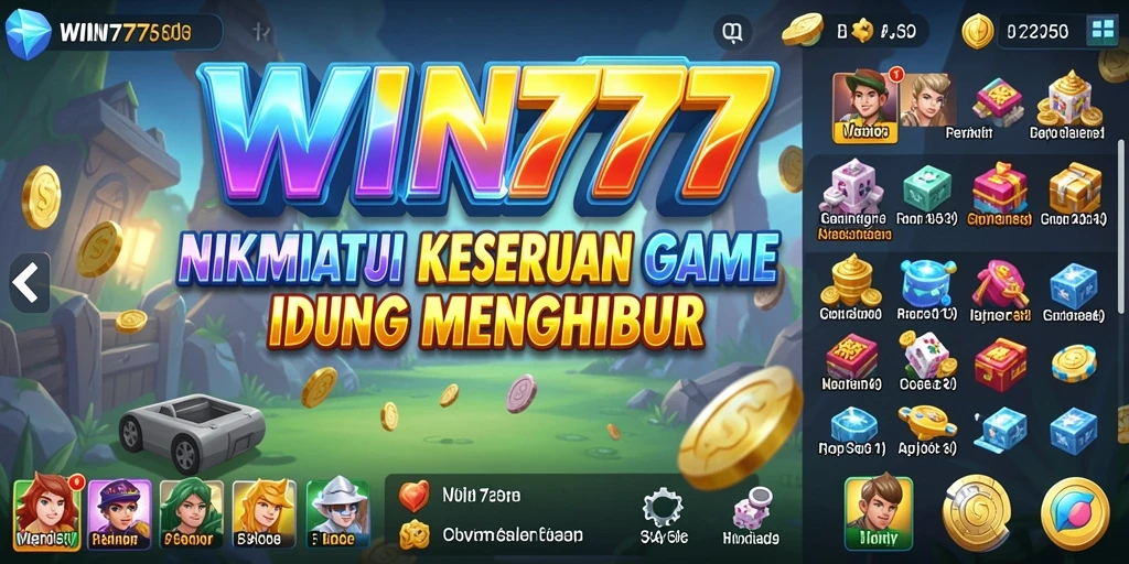 Screenshot gameplay WIN777 yang menampilkan keseruan Game Idle.