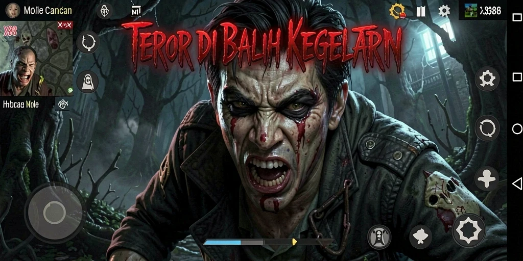 Gameplay menyeramkan X88 yang penuh ketegangan dan misteri.