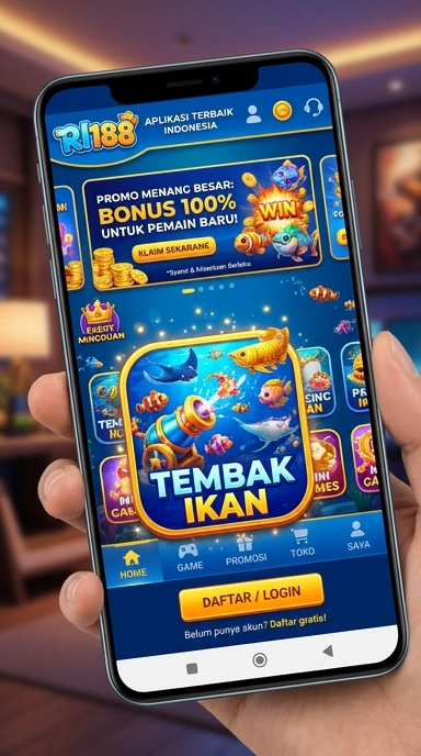 Tampilan antarmuka ri188 yang menarik dan mudah digunakan.